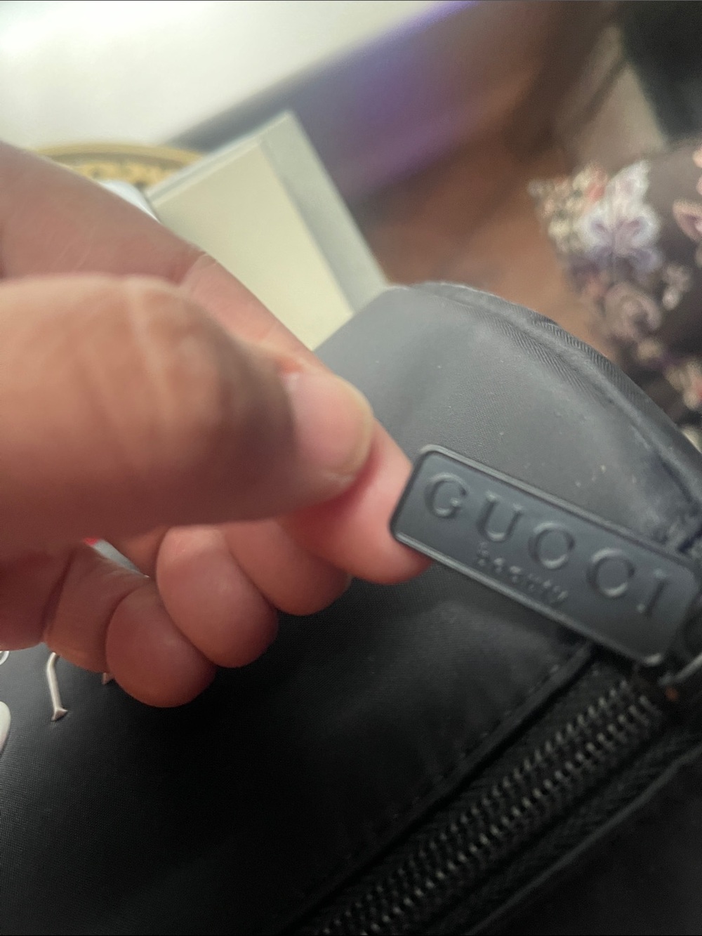 Black Beauty Logo travel pouch for men - Picture 7 of 7